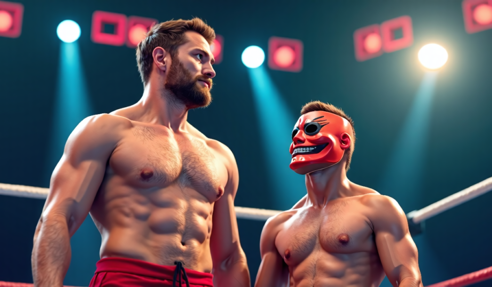 Brad Williams Explains His Surprise WWE Minihausen Debut — AI-generated editorial illustration
