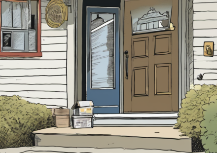 Mesa Homeowner Loses $475,000 Property After HOA Forecloses on $977 Dues — AI-generated editorial illustration