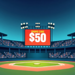 Polymarket Promo Code FOX Gives $50 for MLB Games Today — AI-generated editorial illustration