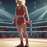 Dani Luna Eyes AEW After TNA Exit — AI-generated editorial illustration