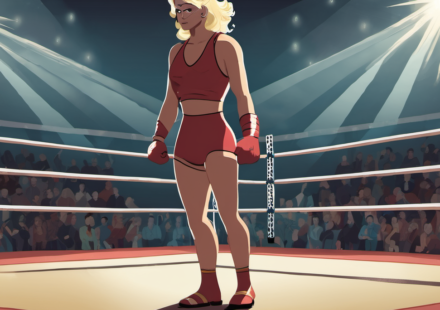 Dani Luna Eyes AEW After TNA Exit — AI-generated editorial illustration
