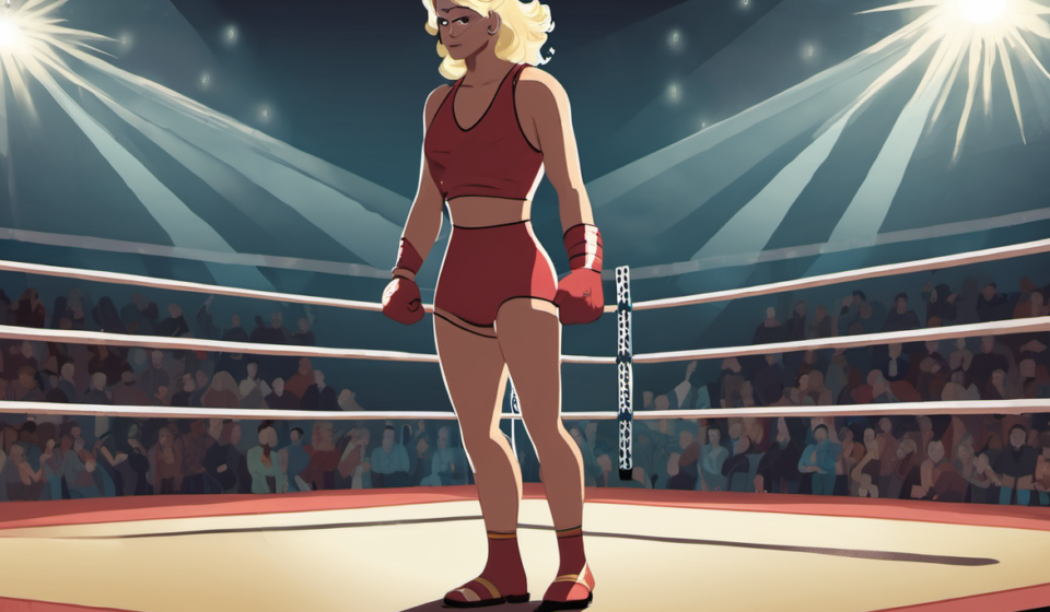 Dani Luna Eyes AEW After TNA Exit — AI-generated editorial illustration