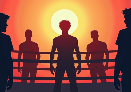 Joe Gacy Eyes Wyatt Sicks Reunion After WWE Exit — AI-generated editorial illustration