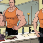 Canadian Heartthrob Paul Flexes Abs in Mirror Selfie, Fans Go Wild — AI-generated editorial illustration