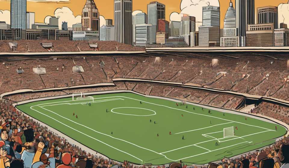 Cincinnati Set to Host U.S. in Nations League Quarterfinal Second Leg — AI-generated editorial illustration