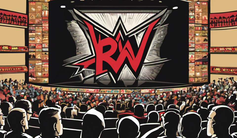 WWE Raw Reclaims Netflix Top‑10 Spot With 2.6 M Global Views — AI-generated editorial illustration