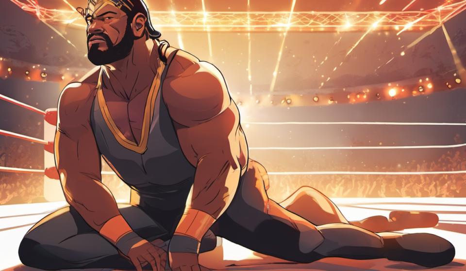 Dexter Lumis Reflects on WWE Dream After 2026 Release — AI-generated editorial illustration