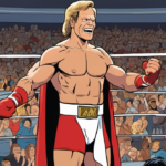 Lex Luger Reveals WWE Cut His ‘Narcissist’ Heel Run Shorter Than Planned — AI-generated editorial illustration