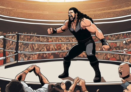 Bully Ray Declares Reigns vs. Penta Surpassed WrestleMania — AI-generated editorial illustration