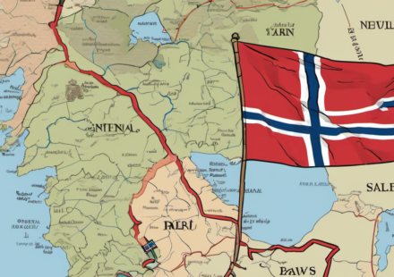 Norway Faces Backlash Over Proposed Ban on Israeli Settlement Trade — AI-generated editorial illustration