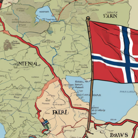 Norway Faces Backlash Over Proposed Ban on Israeli Settlement Trade — AI-generated editorial illustration