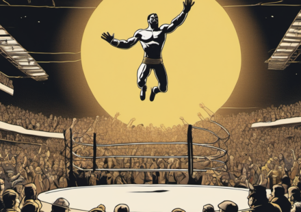 Donovan Dijak Reflects on WWE Tryout and the Floating Ring Experience — AI-generated editorial illustration