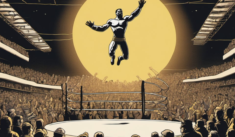 Donovan Dijak Reflects on WWE Tryout and the Floating Ring Experience — AI-generated editorial illustration