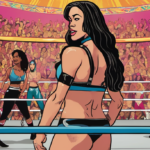 AJ Lee Reveals WWE Women’s Division Has Transformed Into a ‘Feast’ — AI-generated editorial illustration