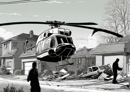 NBC Reporter and Pilot Among Victims of Los Angeles Helicopter Crash — AI-generated editorial illustration