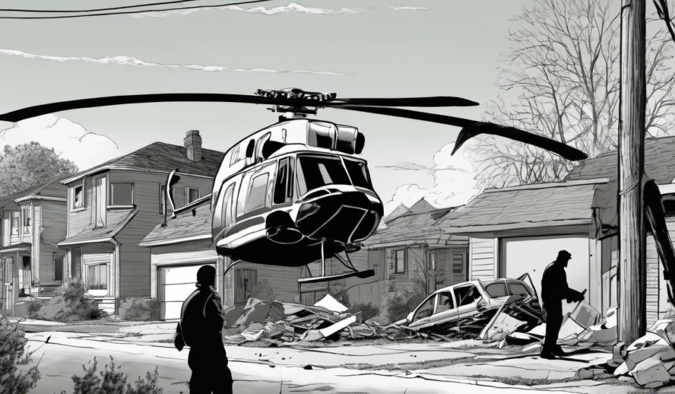 NBC Reporter and Pilot Among Victims of Los Angeles Helicopter Crash — AI-generated editorial illustration