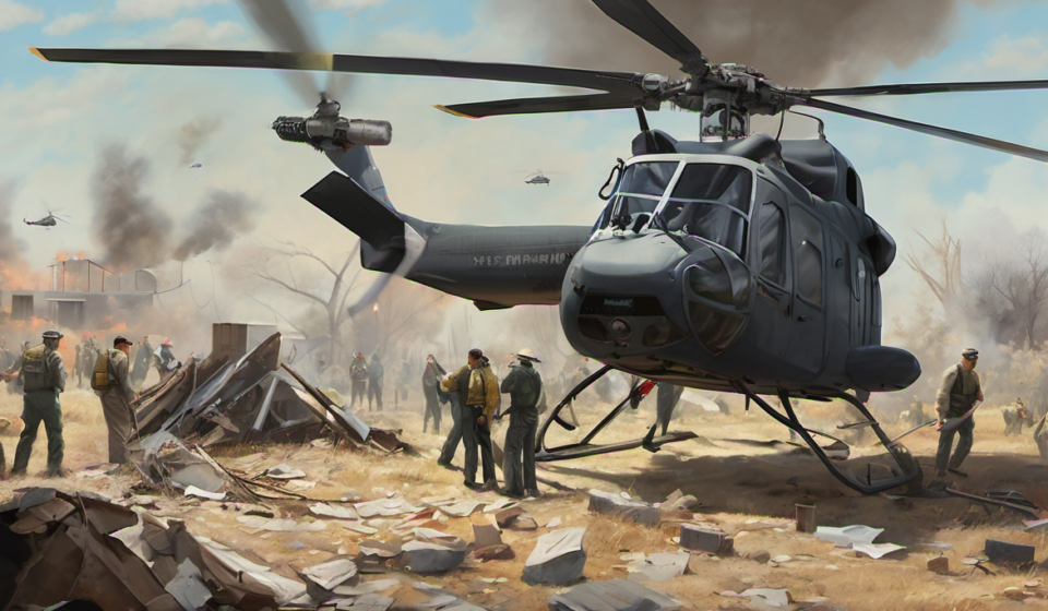 NBC Reporter and Veteran Pilot Among Victims of California Helicopter Crash — AI-generated editorial illustration