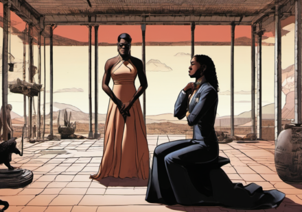 Cody Rhodes’ Surprising Twist: Selling His Soul to Simone Johnson — AI-generated editorial illustration