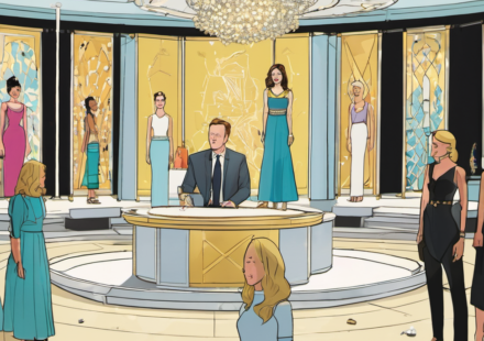 Kendra Scott Says Joining Shark Tank Is a Natural Fit — AI-generated editorial illustration