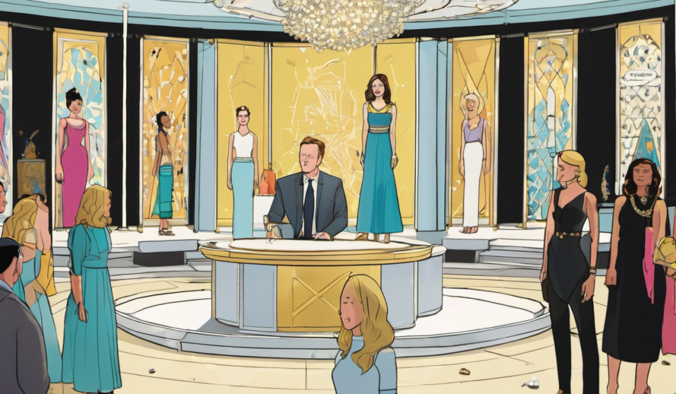 Kendra Scott Says Joining Shark Tank Is a Natural Fit — AI-generated editorial illustration