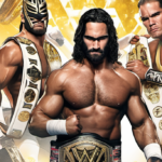 Seth Rollins Praises Chad Gable’s Growth After Masked Persona Shift — AI-generated editorial illustration