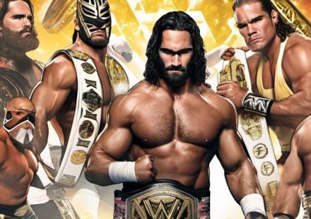 Seth Rollins Praises Chad Gable’s Growth After Masked Persona Shift — AI-generated editorial illustration