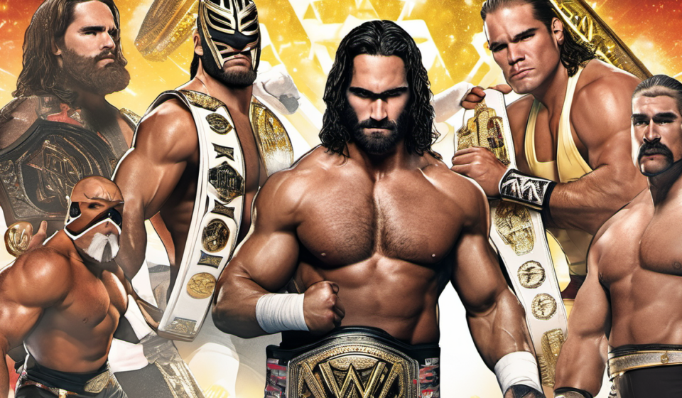 Seth Rollins Praises Chad Gable’s Growth After Masked Persona Shift — AI-generated editorial illustration