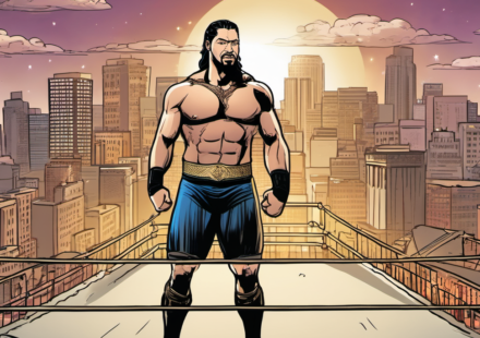 WWE Rumors: LA Knight Could Shock Money in the Bank with Title Upset — AI-generated editorial illustration