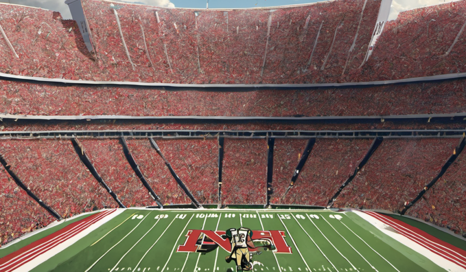 Nebraska and Notre Dame Set 2032‑33 Home‑and‑Home Series — AI-generated editorial illustration