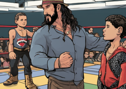 X‑Pac’s WWE Role Expands: From Tape Study to Talent Development — AI-generated editorial illustration