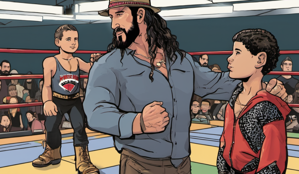 X‑Pac’s WWE Role Expands: From Tape Study to Talent Development — AI-generated editorial illustration