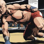Ricky Saints Confesses His Wrestling Weakness — AI-generated editorial illustration