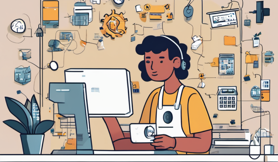 AI Cuts Work Hours: Census Data Reveals Time Savings — AI-generated editorial illustration