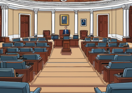 House Cancels Thursday Votes, Extends Recess Ahead of Midterms — AI-generated editorial illustration