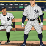 Aaron Judge Leaves Early vs. Twins Due to Lower Leg Tightness — AI-generated editorial illustration