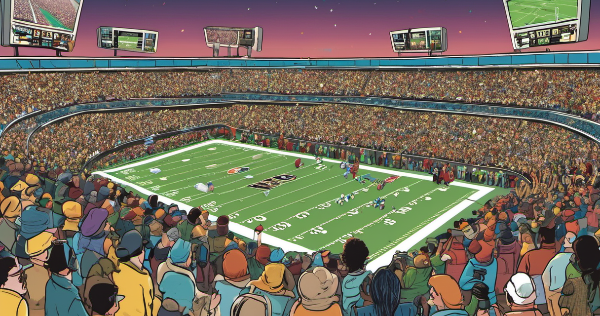 NFL Week 2 Betting: Fans Chase Big-Score Fever — AI-generated editorial illustration