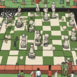 Ben Johnson vs. Brian Flores: Who Wins the Chess Match? — AI-generated editorial illustration
