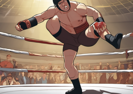 Tiffany Stratton’s WWE Training Accident Highlights Ring Safety — AI-generated editorial illustration