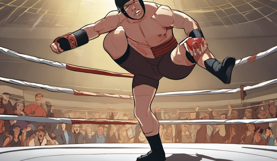 Tiffany Stratton’s WWE Training Accident Highlights Ring Safety — AI-generated editorial illustration