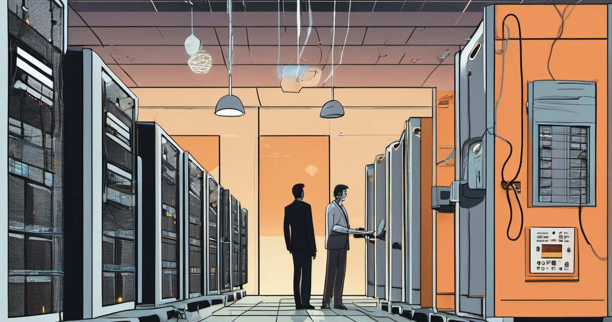 House Passes Data‑Center Bill to Shield Families from Rising Energy Bills — AI-generated editorial illustration