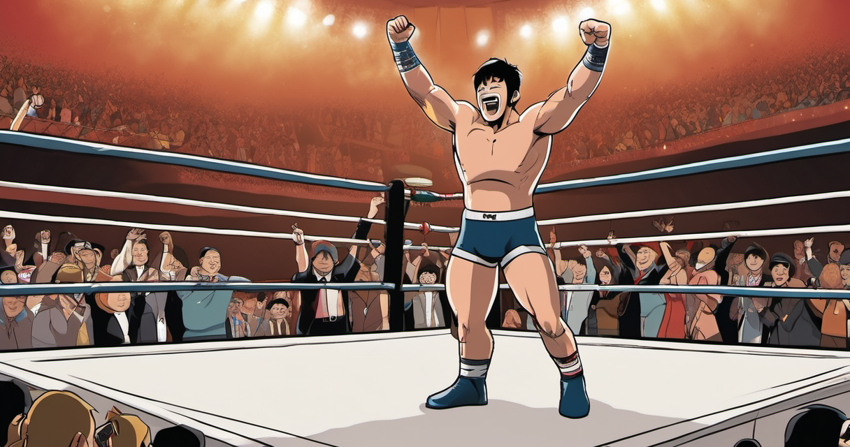 Kaito Kiyomiya Dominates N-1, Naito Addresses AMAKUSA’s Injury — AI-generated editorial illustration