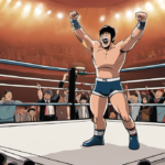 Kaito Kiyomiya Dominates N-1, Naito Addresses AMAKUSA’s Injury — AI-generated editorial illustration