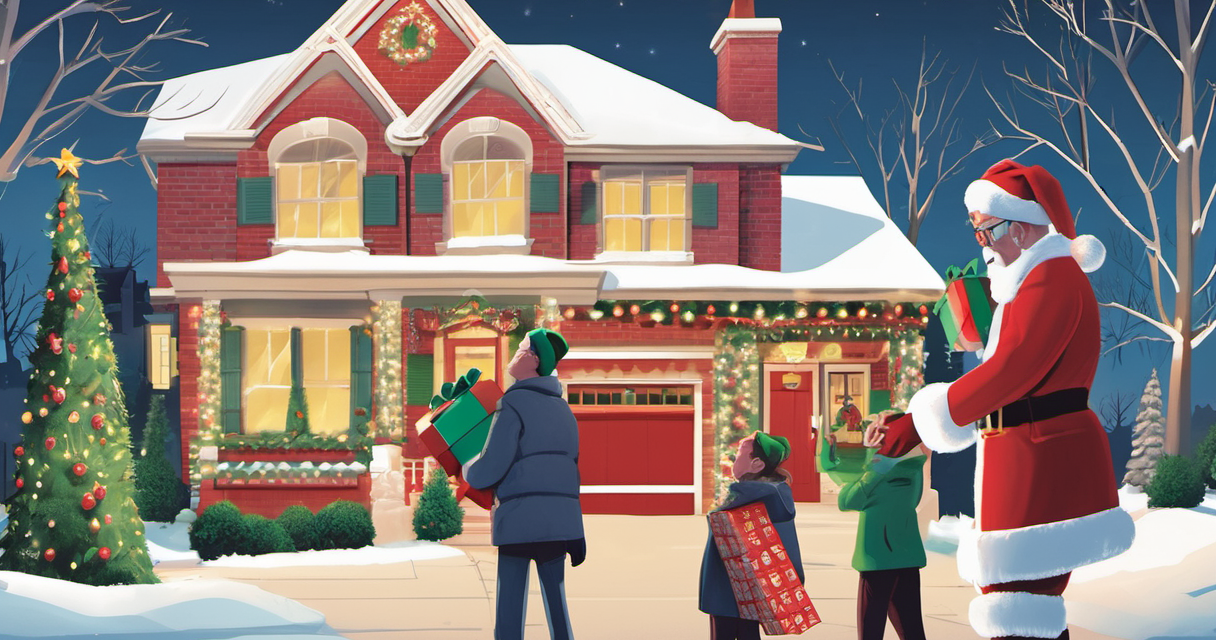 Wacky Trailer Drops for ‘Christmas at the Kringles’ – A Holiday Horror Comedy — AI-generated editorial illustration