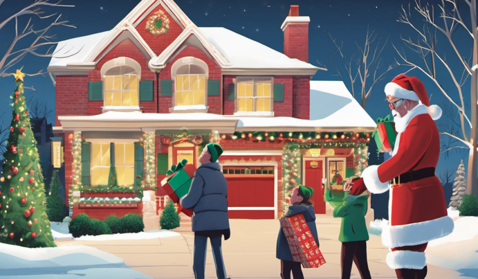 Wacky Trailer Drops for ‘Christmas at the Kringles’ – A Holiday Horror Comedy — AI-generated editorial illustration
