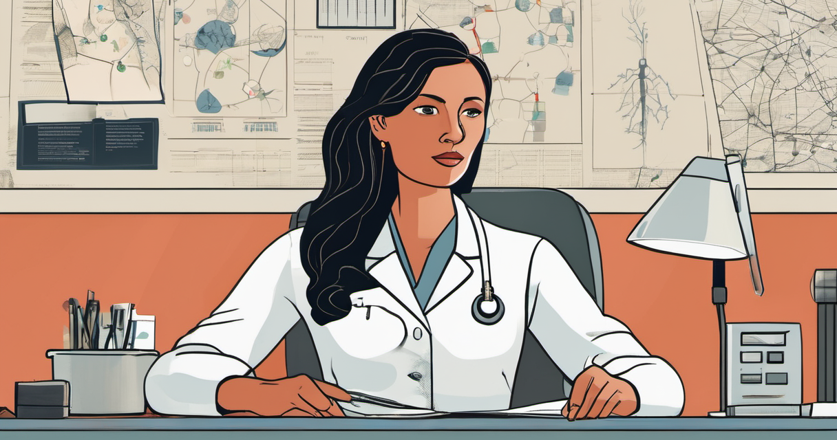 White House Chief of Staff Susie Wiles Announces Cancer-Free Status — AI-generated editorial illustration