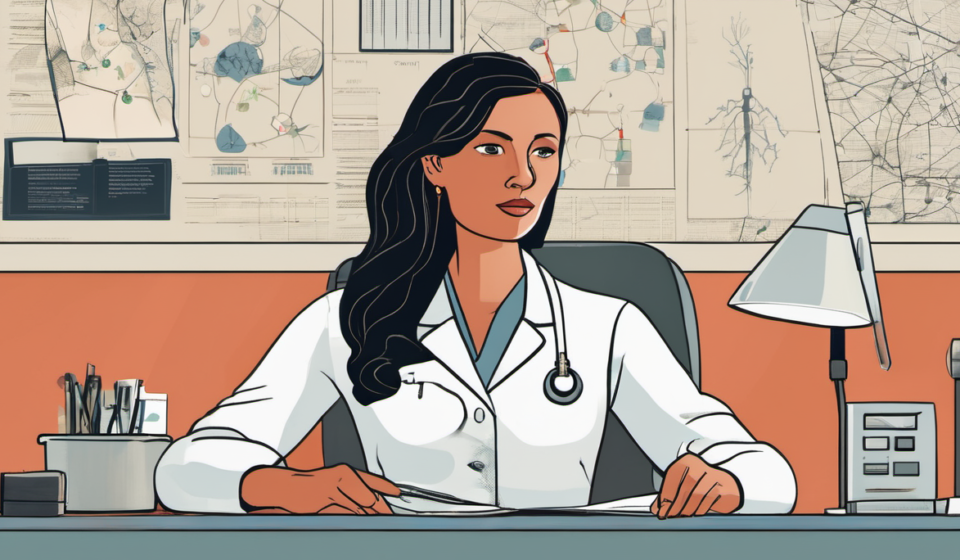 White House Chief of Staff Susie Wiles Announces Cancer-Free Status — AI-generated editorial illustration