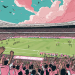Messi Nets 100th Inter Miami Goal as Cazadores Fall 2-0 in Campeones Cup — AI-generated editorial illustration