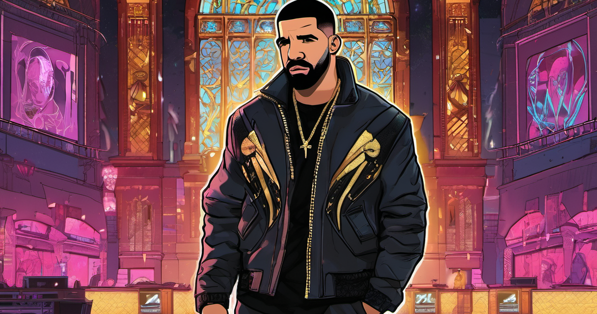 Drake’s Hot‑Topic Goth Makeover: From ‘Princess’ to ‘FOMO’ — AI-generated editorial illustration