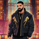 Drake’s Hot‑Topic Goth Makeover: From ‘Princess’ to ‘FOMO’ — AI-generated editorial illustration