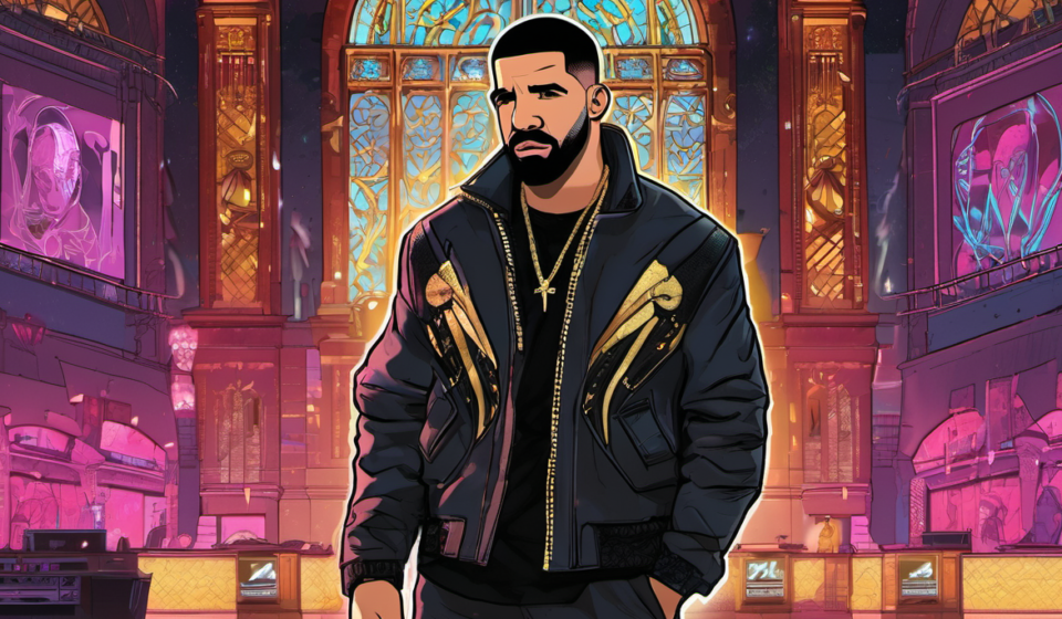 Drake’s Hot‑Topic Goth Makeover: From ‘Princess’ to ‘FOMO’ — AI-generated editorial illustration